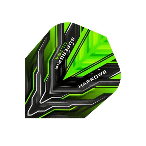 Fluturasi darts Harrows Supergrip Ultra Flight verde 