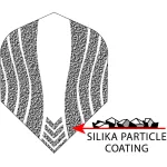Fluturas Harrows Silika Lumen roz-albastru, lat No2 100 microni