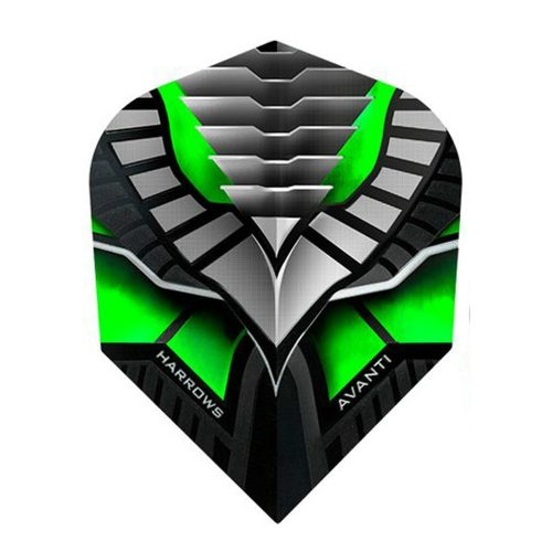 Fluturas darts Harrows Avanti verde
