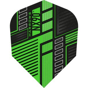 Fluturas Harrows Prime NX90 verde, standard No6 100 microni