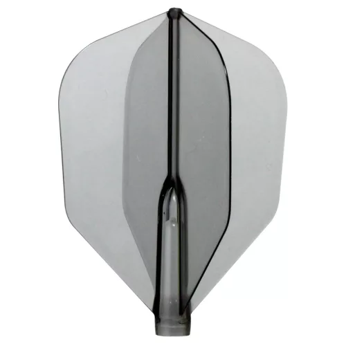 Fluturas darts Cosmo Fit Flight Air Shape transparent - negru
