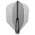 Fluturas darts Cosmo Fit Flight Air Shape transparent - negru