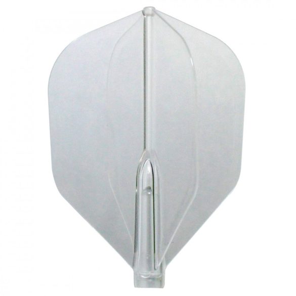 Fluturas darts Cosmo Fit Flight Air Shape transparent