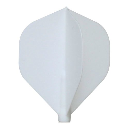 Fluturas darts Cosmo Fit Flight Standard alb, 6 buc