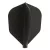 Fluturas darts Cosmo Fit Flight Shape negru, 6 buc