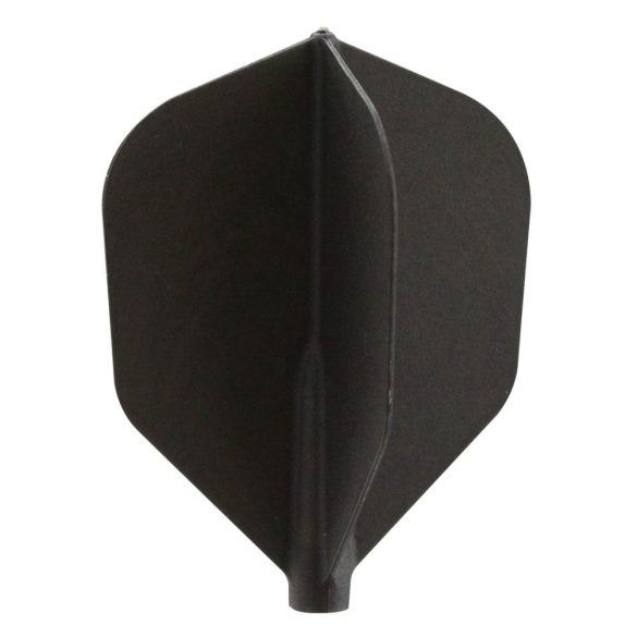 Fluturas darts Cosmo Fit Flight Shape negru, 6 buc