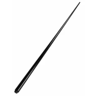   Tac de biliard dintr-o bucata fibra de sticla 147cm, negru cu varf de 13mm BenX