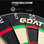 Tinta de darts GOAT PWR Proscore, calitate competitionala, cu sarma ascutita
