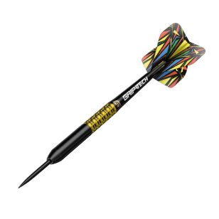 Set sageti darts steel GOAT Athlete Yellow, 12g, alama