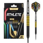Set sageti darts steel GOAT Athlete Yellow, 12g, alama