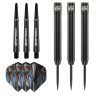 Set sageti darts steel GOAT Athlete Black, 13g, alama