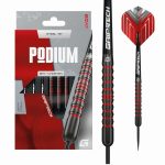Set sageti darts steel GOAT Podium, 20g, 80% tungsten
