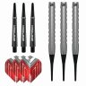 Set sageti darts soft GOAT Podium Silver, 18g, 80% tungsten