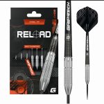 Set sageti darts steel GOAT Reload, 25g, 90% tungsten
