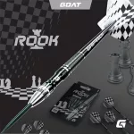 Set sageti darts steel GOAT Rook 26g, 95% wolfram