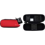 Husa darts GOAT Small, rosu, pentru un set