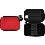 Husa darts GOAT mare, rosu, pentru 2 seturi