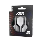 Fluturas si tija darts GOAT A1R alb, fluturas no6 si tija scurta