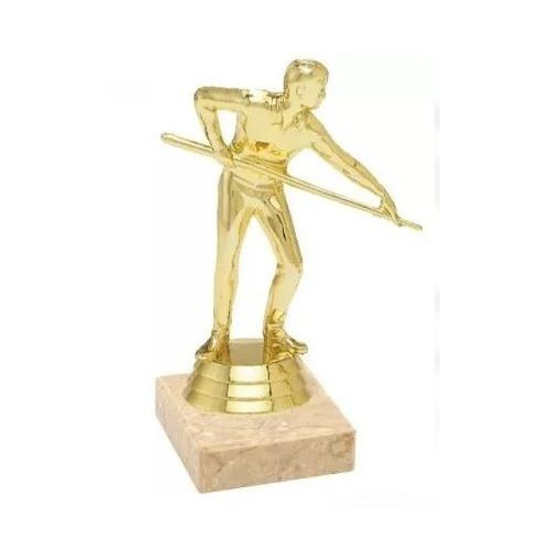 Trofeu biliard, model barbat