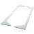 Set colt Garlando 2cm inaltime pentru mese cu portar nerotabil