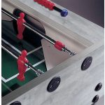 Masa de foosball Garlando G-500, cu portar fix (nu poate fi rotit)