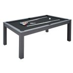 Masa de biliard Garlando Miami 7' gri