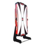 Masa Air Hockey, Taifun, pliabila, Marimea 5', culoare rosu