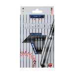 Set darts cu VALOARE REDUSA steel GOAT Homerun, 23g, 90% tungsten