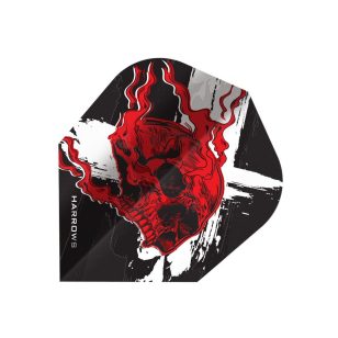   Fluturas darts harrows heavy Metal, standard No6, 100 microni