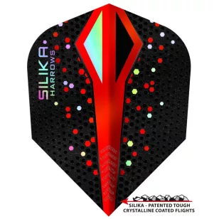 Fluturas Harrows Silika Colourshift, rosu, standard No6 100 microni