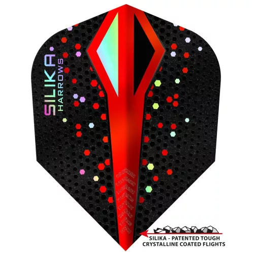 Fluturas Harrows Silika Colourshift, rosu, standard No6 100 microni