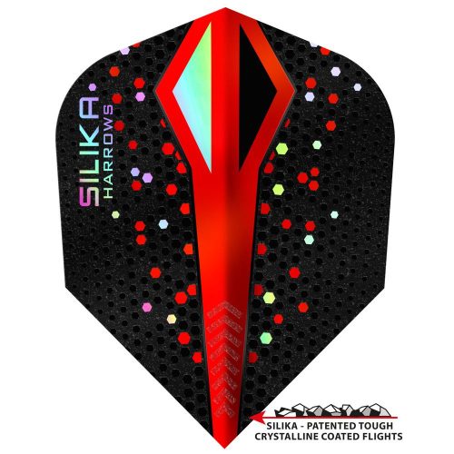 Fluturas Harrows Silika Colourshift, rosu, standard No6 100 microni