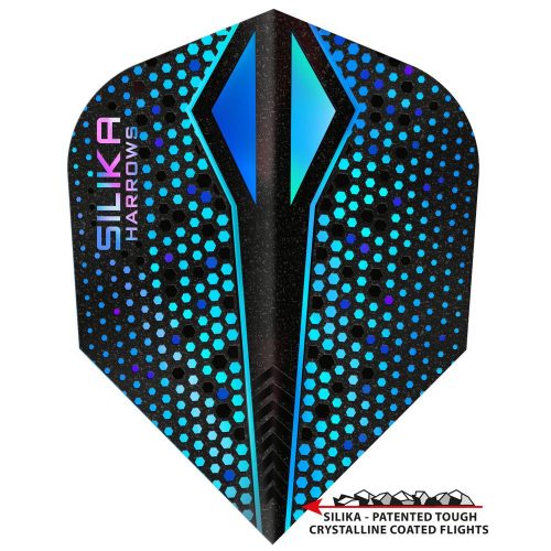 Fluturas Harrows Silika Colourshift X, albastru, standard No6 100 microni