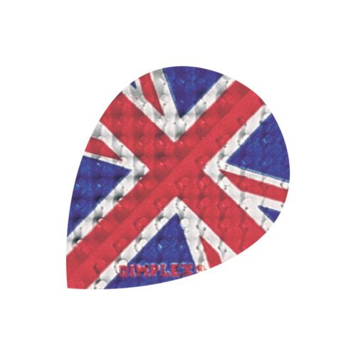 Fluturas darts Harrows Dimplex Union Jack picatura