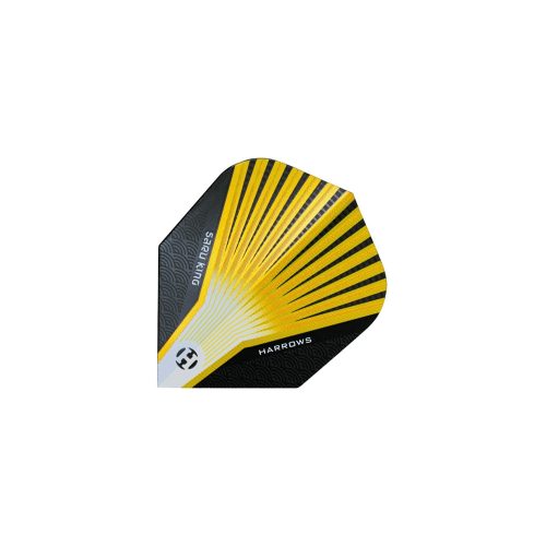 Fluturas darts Harrows Prime negru, galben