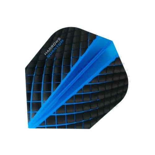 Fluturas darts Harrows Quantum negru, albastru inchis