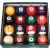 Set bile biliard Aramith Pool 2"