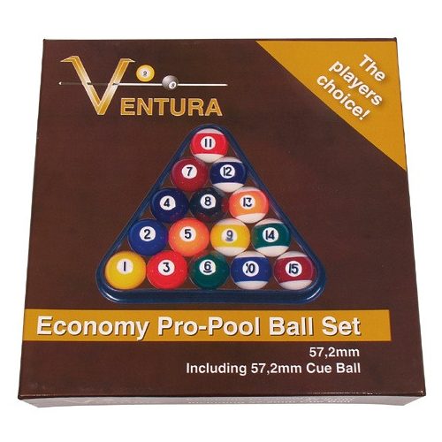 Set bile VENTURA 57,2 mm pool