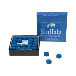 Varf de tac din piele BLUE DIAMOND 10mm