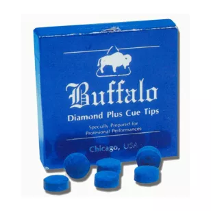 Varf de tac din piele BLUE DIAMOND 12mm