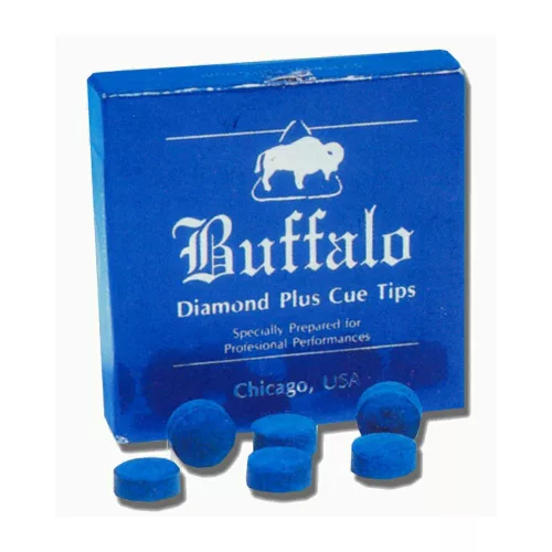 Varf de tac din piele BLUE DIAMOND 12mm