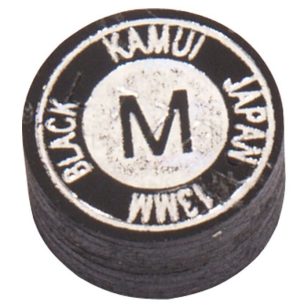 Varf din piele, KAMUI black stratificat, Mediu 13mm