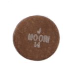 Piele pentru tac de duritate medie, diametrul de 14 mm