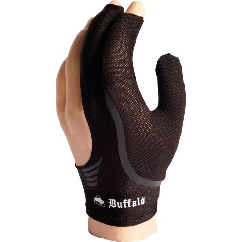 Manusa biliard Buffalo pentru mana dreapta si stanga, negru/negru XL