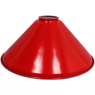 Abajur pentru lampa de biliard, rosu, 37 cm