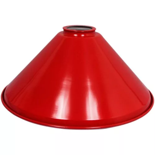 Abajur pentru lampa de biliard, rosu, 37 cm