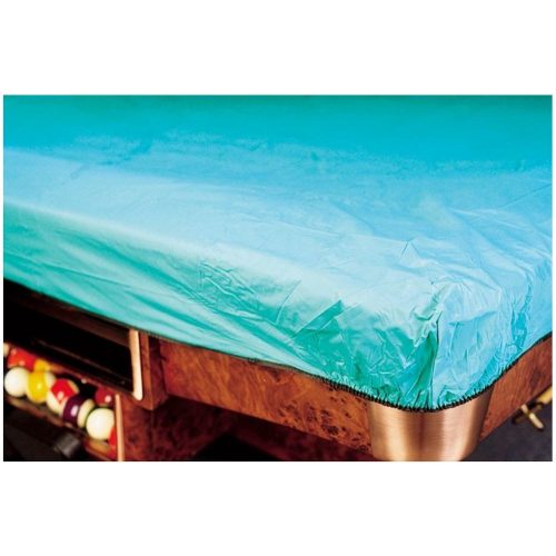 Husa masa biliard pentru marime 9 cu elastic, verde