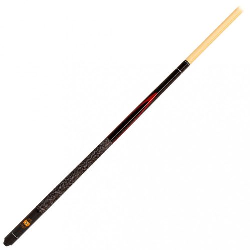 Hardwood 8&9 Ball Pool Cue Red Flame 145 cm/12mm