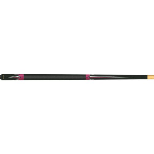 Tac pool, biliard  din 2 piese, Triton Target 5. negru-roz 145cm/13mm