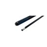   Tac biliard pool din 2 bucati Maxton, fibra de sticla, varf de 13mm, albastru